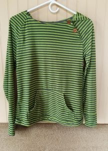 Love Change  medium sweatshirt with hood/ pockets